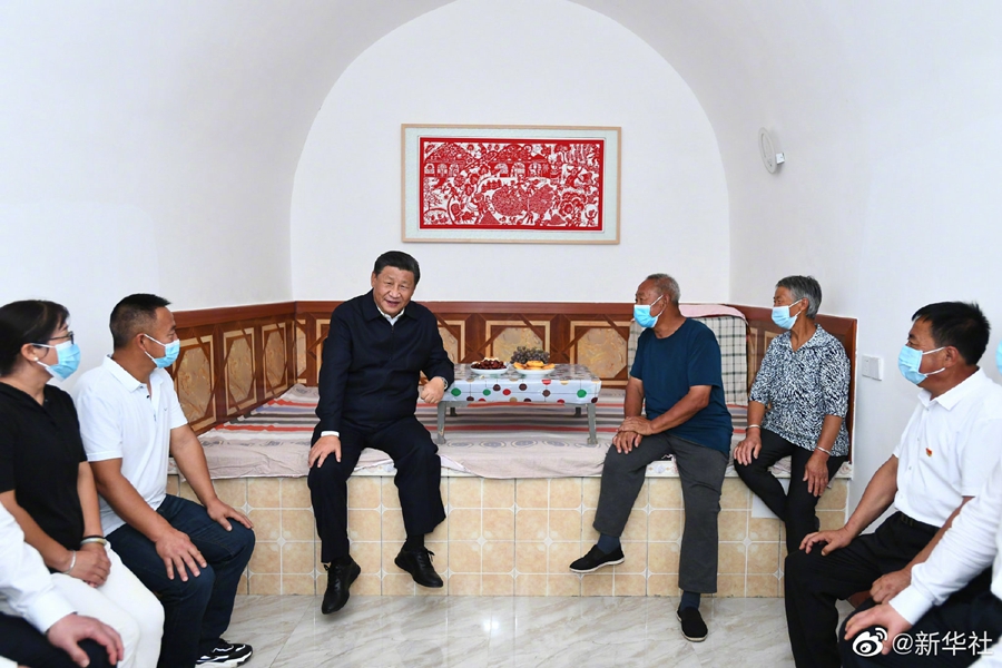 習(xí)近平総書記、陝西省綏徳で農(nóng)村振興の全面的推進などを視察