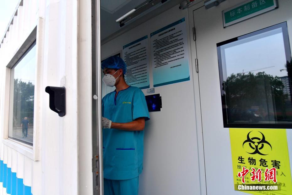 福建省仙遊県、3つの臨時(shí)実験室が使用開始