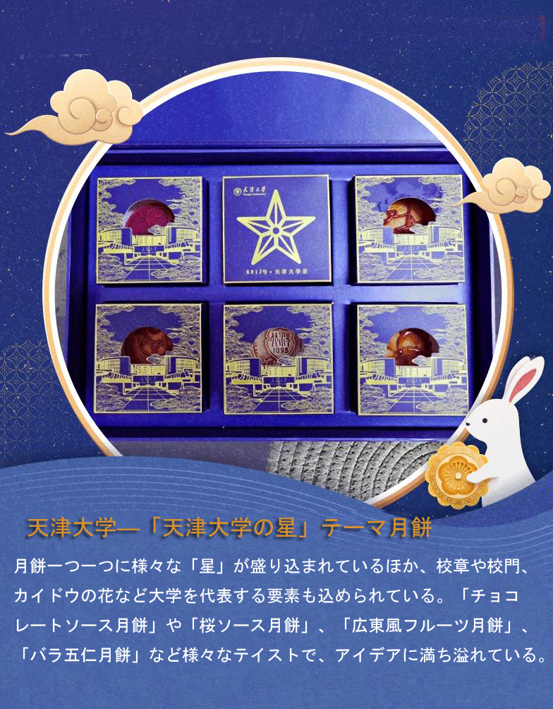 中國の各大學(xué)が打ち出すオリジナル月餅、あなたはどれを食べたい？