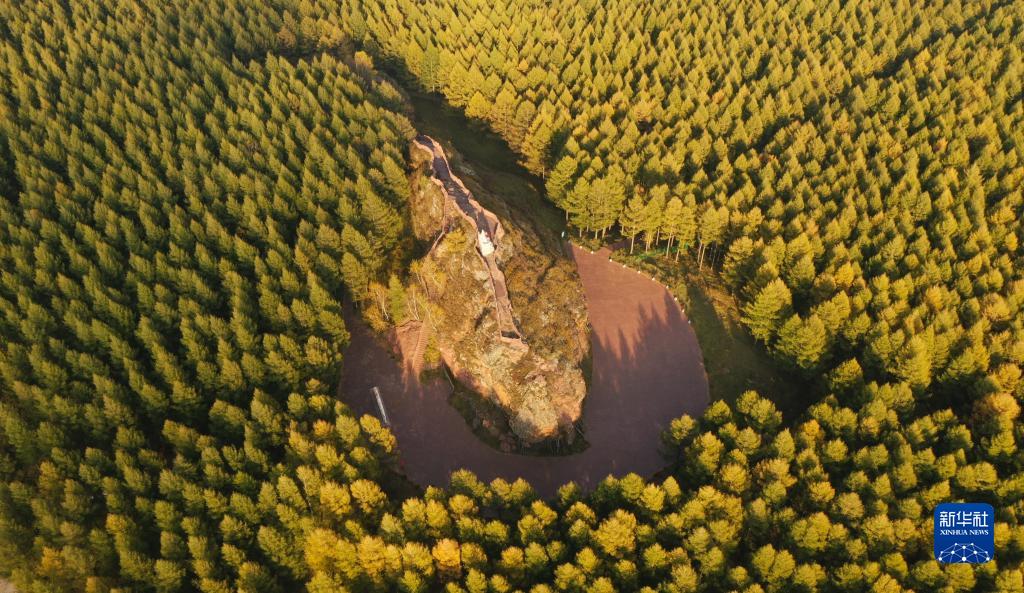 次第に秋色に染まる秋分迎えた河北省塞罕壩機(jī)械林場