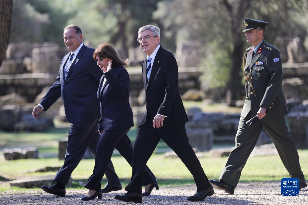 ギリシアで北京冬季五輪の聖火の採火式