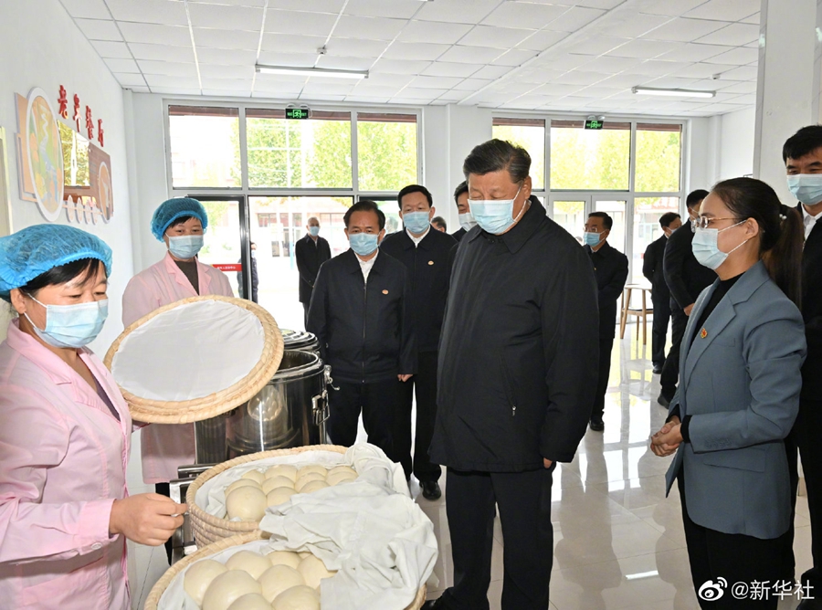 習(xí)近平総書記が山東省東営市で現(xiàn)代農(nóng)業(yè)発展などを視察