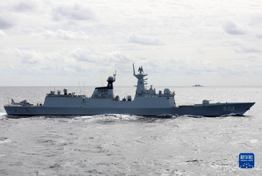 中露海軍初の合同巡航、外國側(cè)の追尾?偵察に遭遇