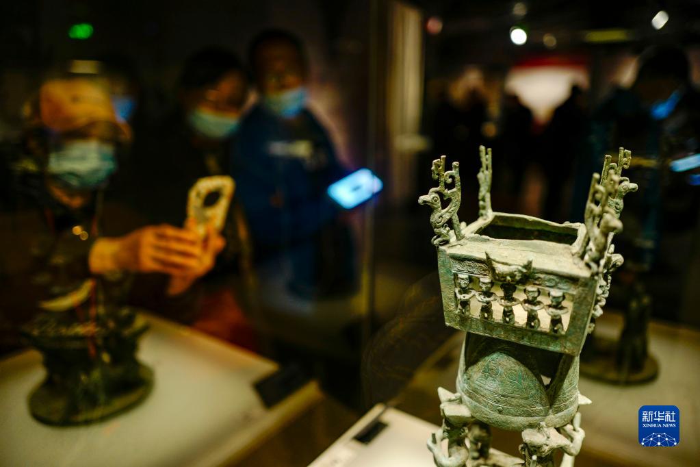 三星堆博物館の展示文化財(cái)に再び新たな「仲間」　四川省広漢