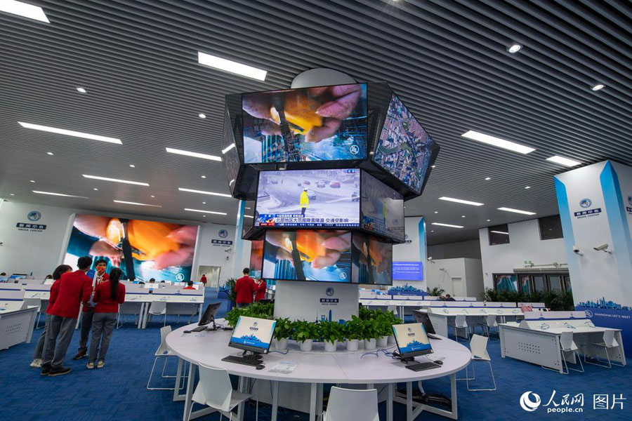 第4回中國國際輸入博覧會のメディアセンターが運(yùn)用スタート　上海市