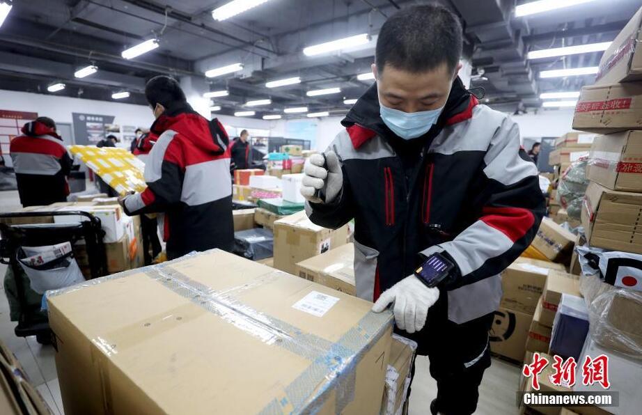 北京で「ダブル11」セールの配達ピーク迎える