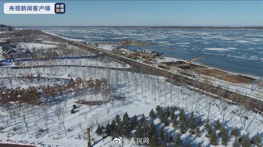 黒竜江全流域が流氷期に