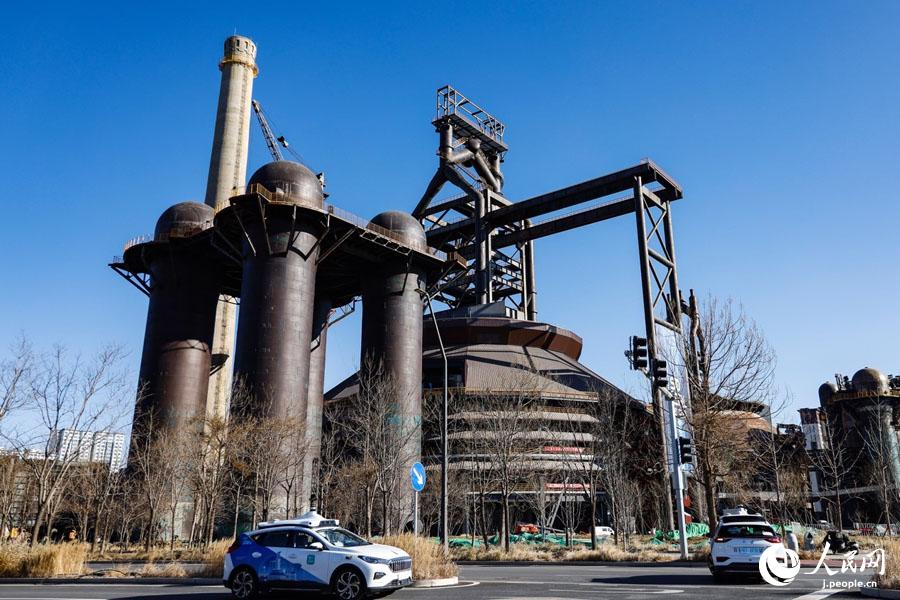 冬季五輪組織委員會の事務(wù)部門と一部競技の會場になっている北京首鋼園區(qū)（撮影?彭昱凱）。