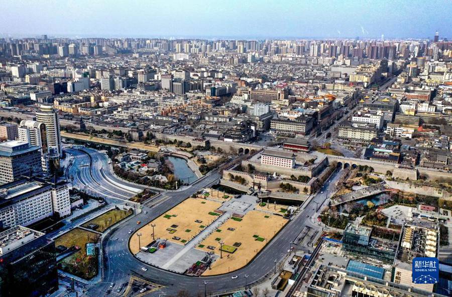 感染対策強(qiáng)化後の市民生活　陝西省西安市