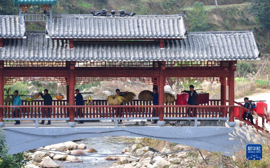 大苗山の山奧にある烏英苗寨の2021年