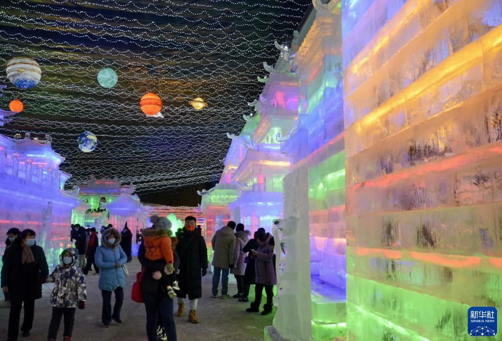 2022年北京竜慶峽氷燈氷雪シーズンが開幕