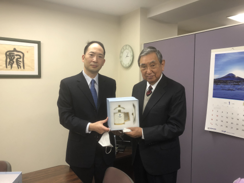 河野洋平日本國際貿(mào)易促進協(xié)會會長「北京冬季五輪の成功を心より期待」