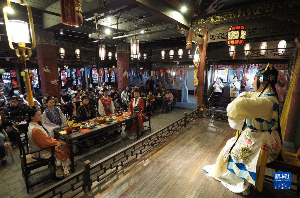 春節(jié)到來祝う「紅樓夢(mèng)」テーマイベント　上海