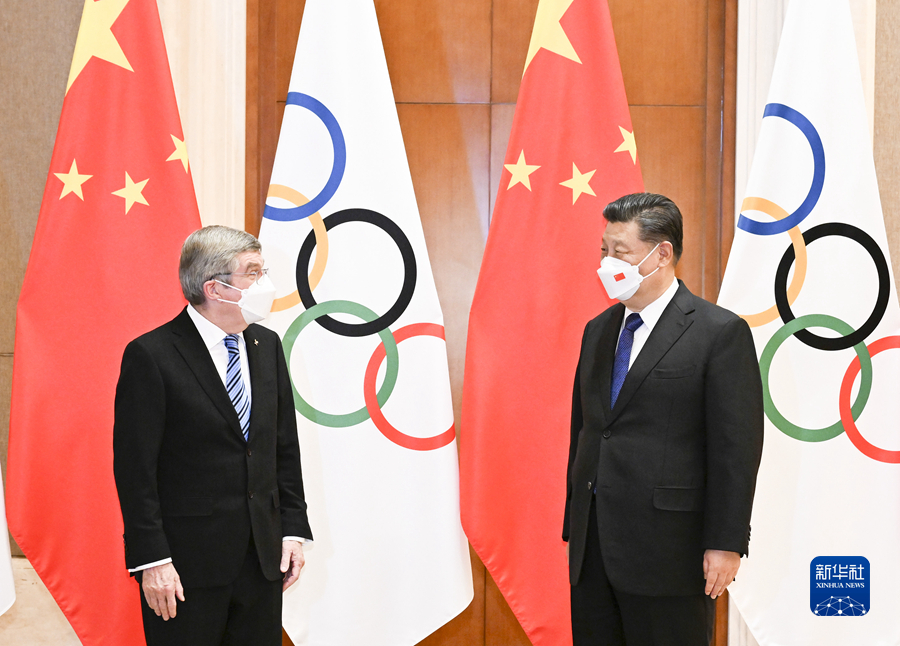 習(xí)近平國家主席がバッハIOC會長と會談「オリンピックの『より団結(jié)』は今の時代にまさに必要」