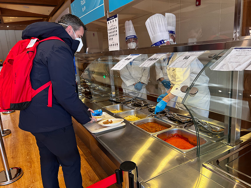 北京冬季五輪の延慶ゾーン選手村が開(kāi)村し、中國(guó)代表が正式に入村