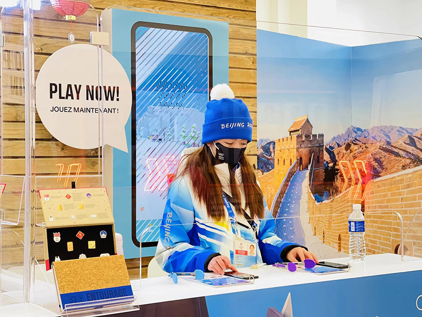 北京冬季五輪の延慶ゾーン選手村が開村し、中國代表が正式に入村