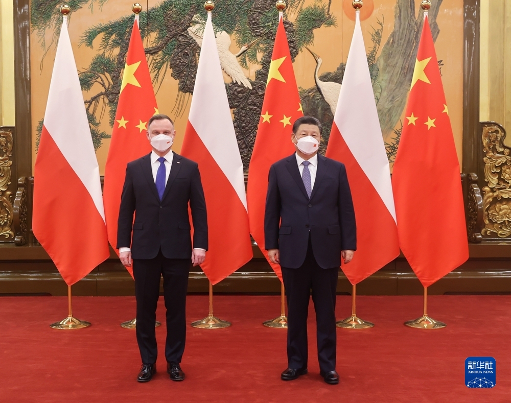 習(xí)近平國家主席がポーランドのドゥダ大統(tǒng)領(lǐng)と會談