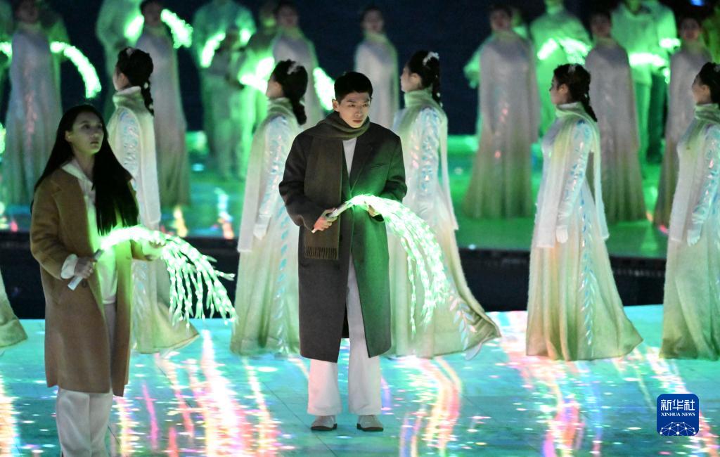 寫真で振り返る北京冬季五輪閉會式