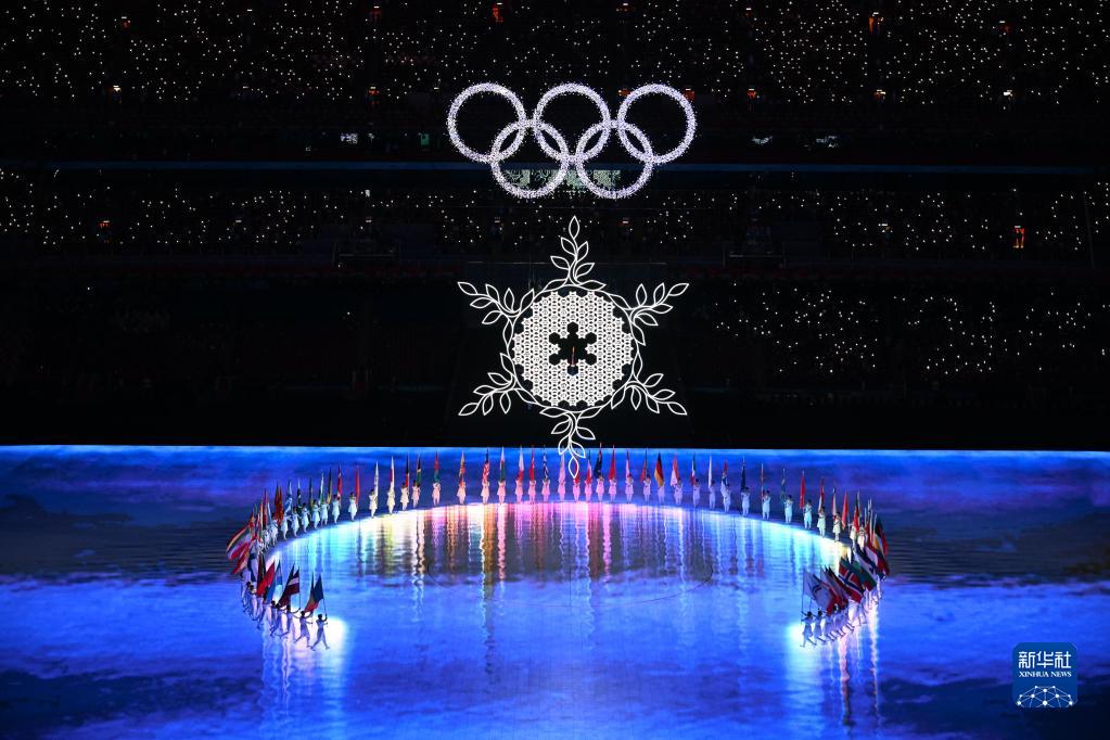 寫真で振り返る北京冬季五輪閉會式