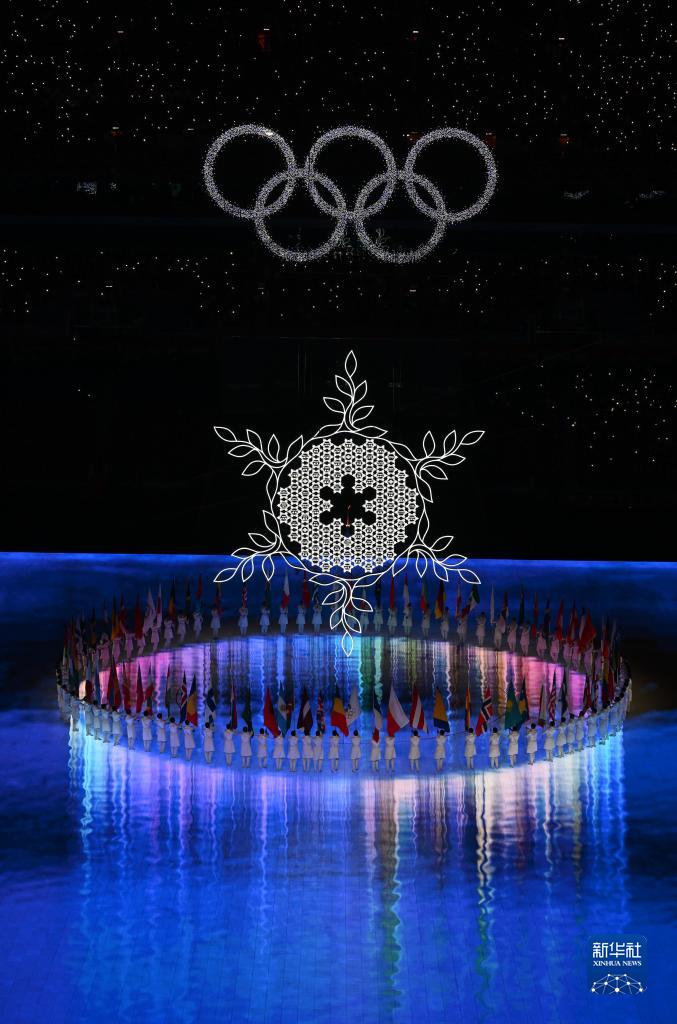 寫真で振り返る北京冬季五輪閉會式