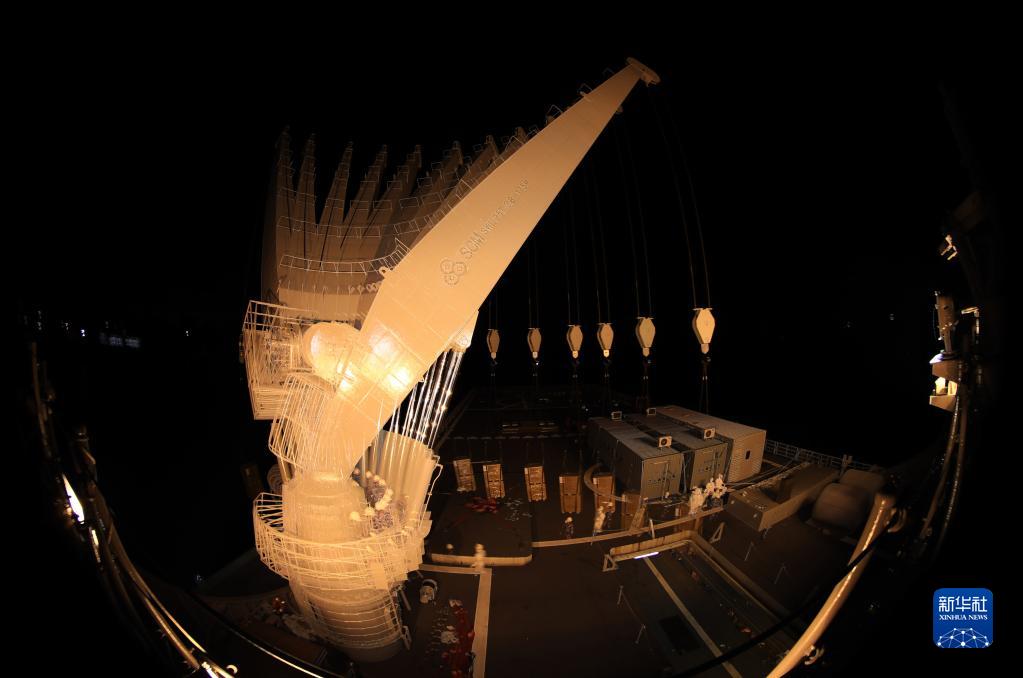 中國海軍艦艇編隊、トンガへの災(zāi)害救援物資輸送任務(wù)を完了