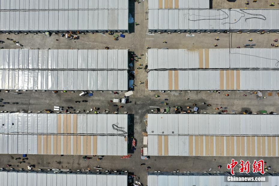 香港地區(qū)青衣の臨時(shí)醫(yī)療施設(shè)が間もなく運(yùn)用開始