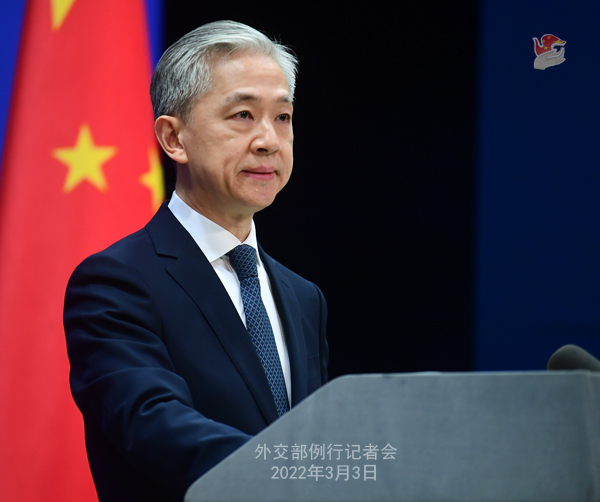 米メディア「中國はロシアの軍事行動計畫をある程度知っていた」　外交部「全くの虛偽情報」