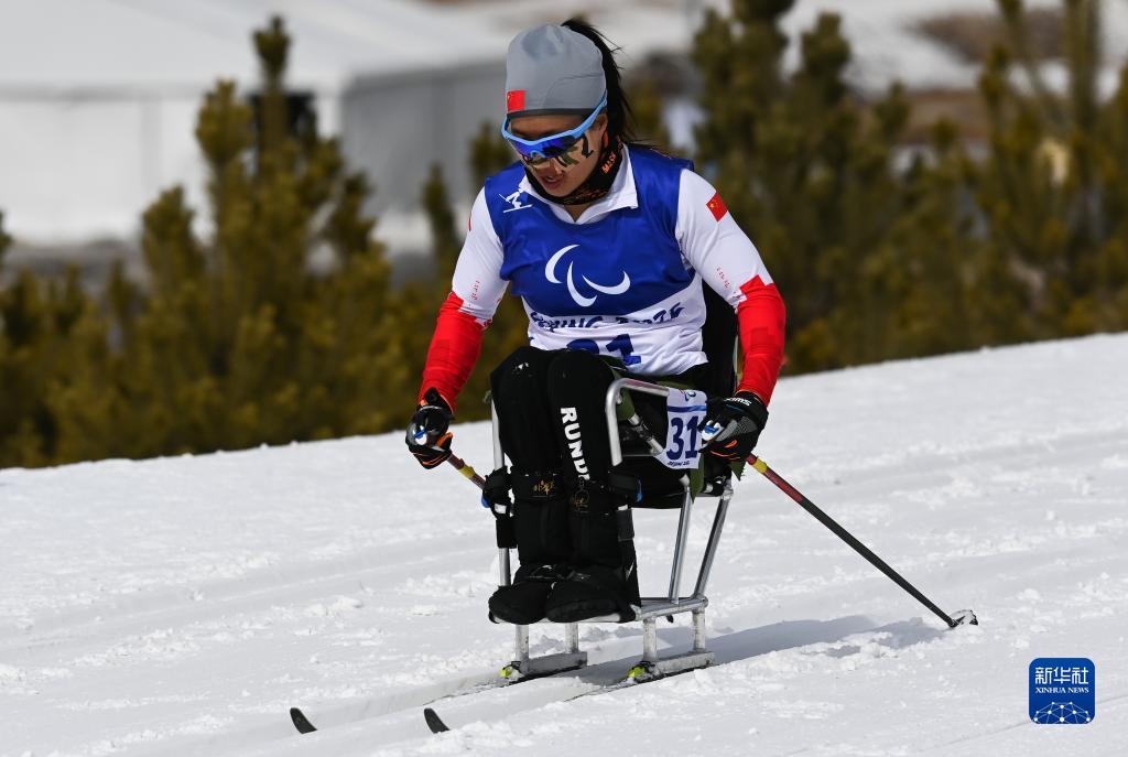 パラ?クロスカントリーで中國が金メダル2個獲得　北京冬季パラ