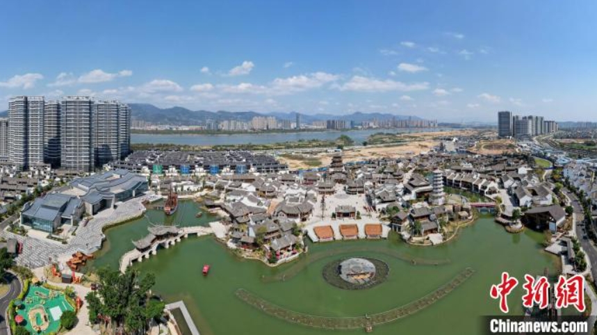 100年前の水郷の姿を再現(xiàn)した閩越水鎮(zhèn)　福建省福州