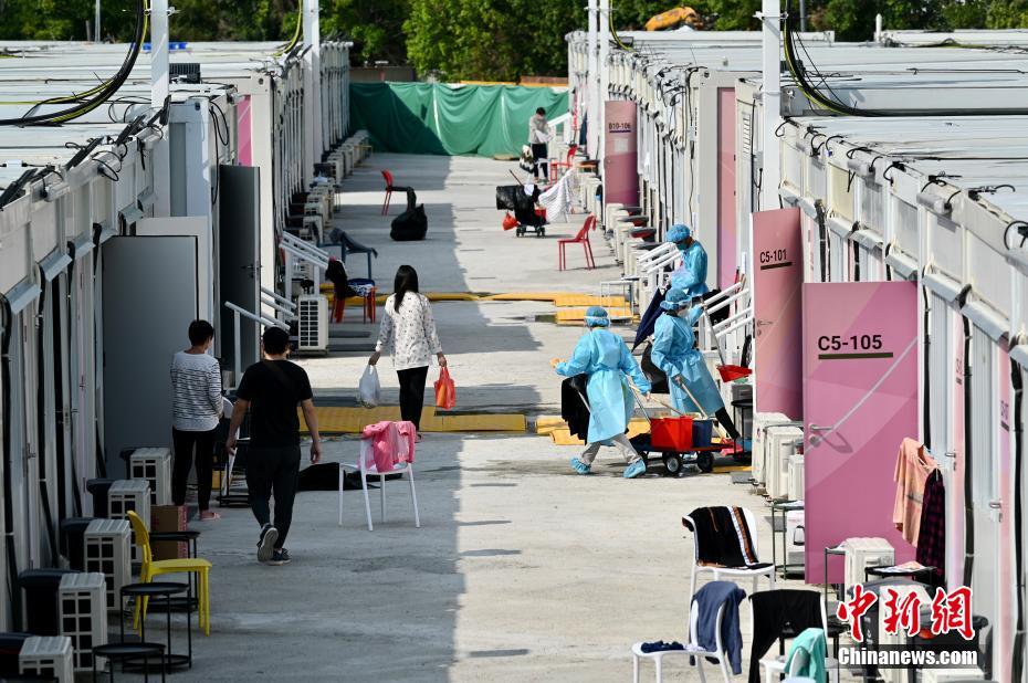 中央政府支援による臨時醫(yī)療施設(shè)4ヶ所の運用スタート　香港地區(qū)