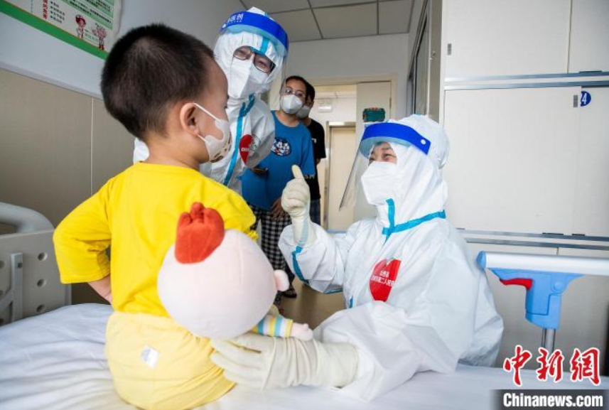 山西晉城病院の「健康コードイエローゾーン」　山西省