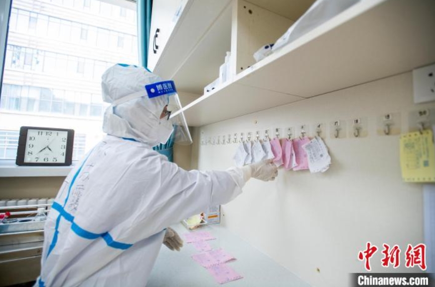 山西晉城病院の「健康コードイエローゾーン」　山西省