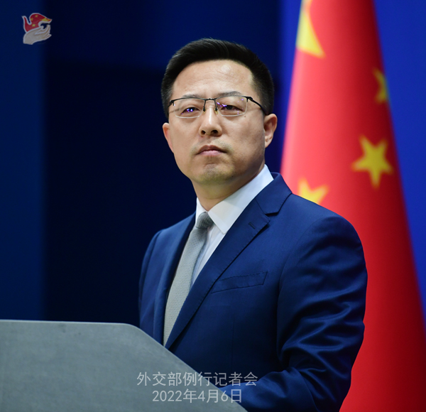 外交部「米國による臺(tái)灣地區(qū)への武器売卻に斷固反対」