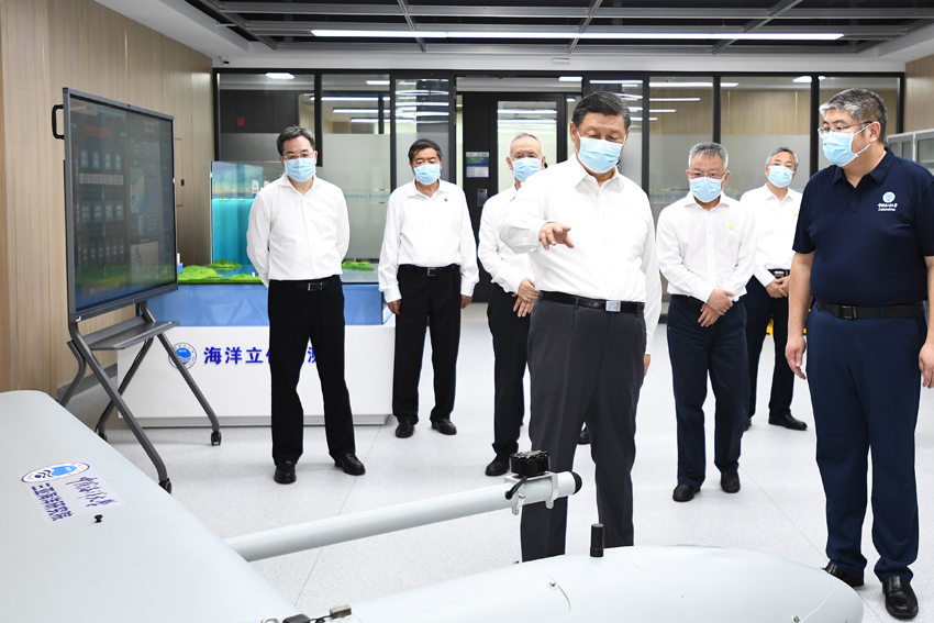 習(xí)近平総書記が海南省三亜市を視察