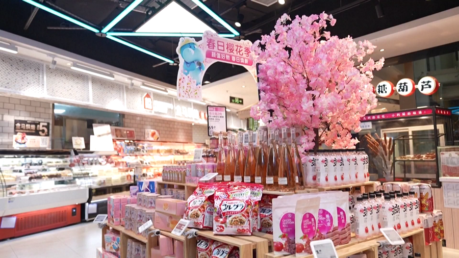 サクラの季節(jié)到來　春限定のサクラ味のスイーツが人気に