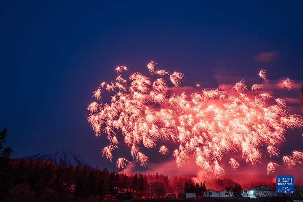 「絶景花火」を堪能！日本の山梨県で行われた花火大會