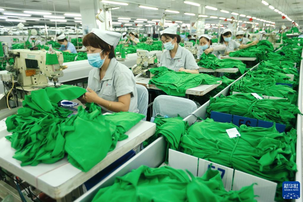 輸出品注文増でメーカーは大忙し　山東省即墨