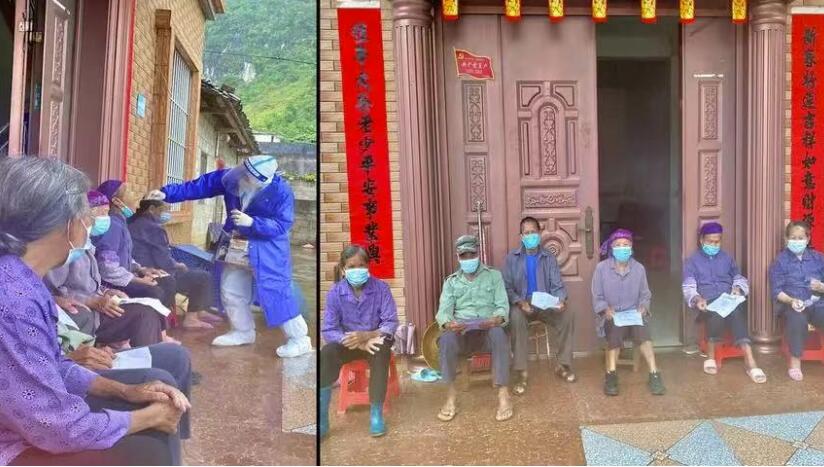 醫(yī)療従事者の業(yè)務(wù)量を減らすため、高齢者たちがしたことは？　広西