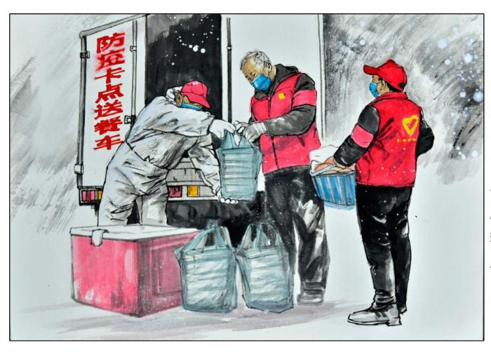 新型コロナとの闘いを感動(dòng)的に描き出す大通県の各種アーティスト　青海省