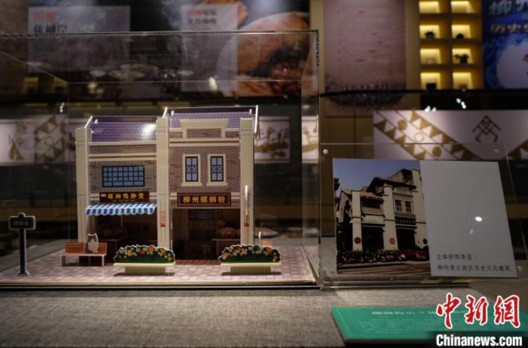 タニシ麺文化クリエイティブアート展が開幕　広西