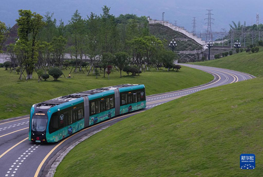 四川省宜賓 スマートレール電車産業(yè)が盛んに発展