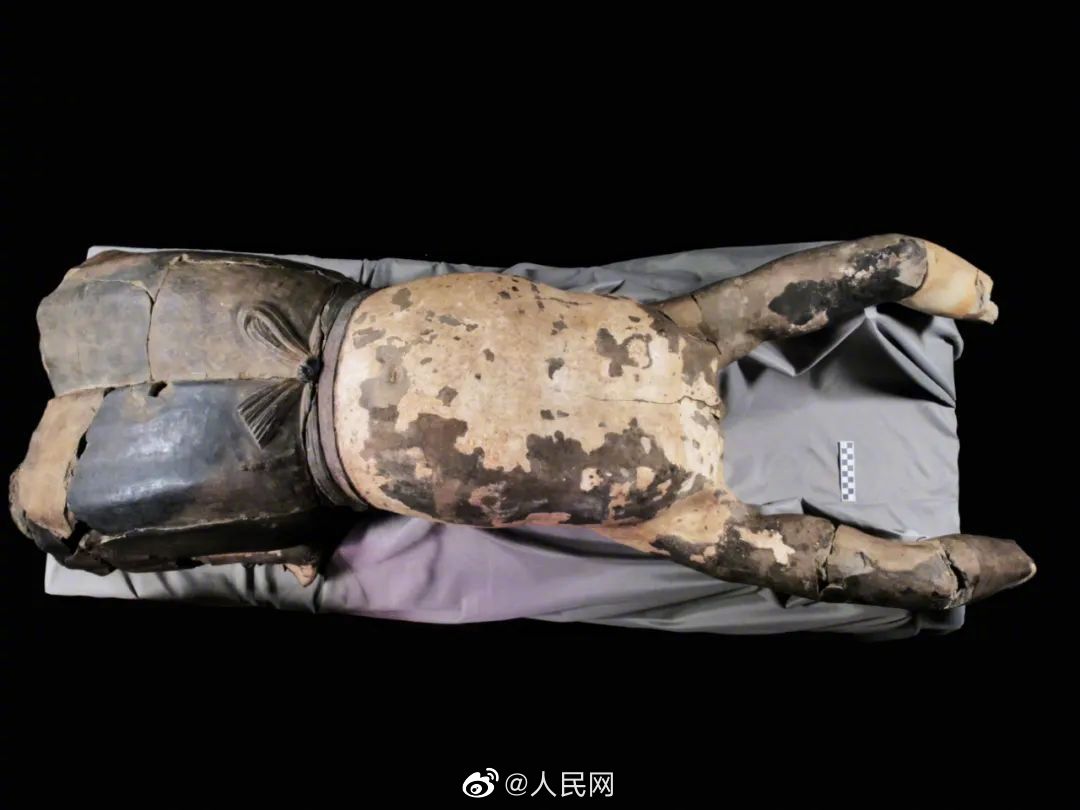 「28號俑」（寫真提供?秦始皇帝陵博物院）。 