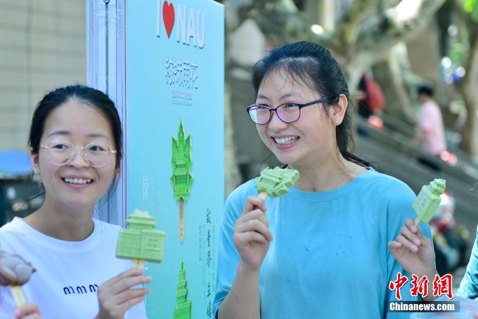 南京農(nóng)業(yè)大學(xué)の文化クリエイティブアイスが人気に　江蘇省