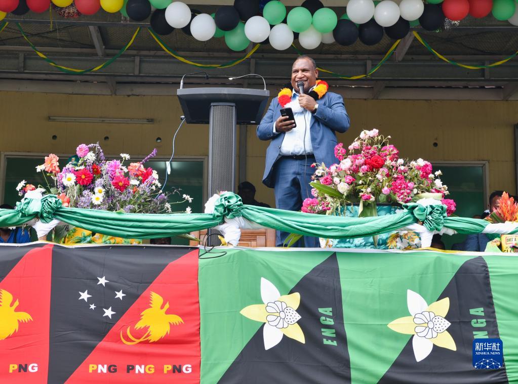 中國が建設(shè)を支援した病院が竣工?引渡し　パプアニューギニア?エンガ州