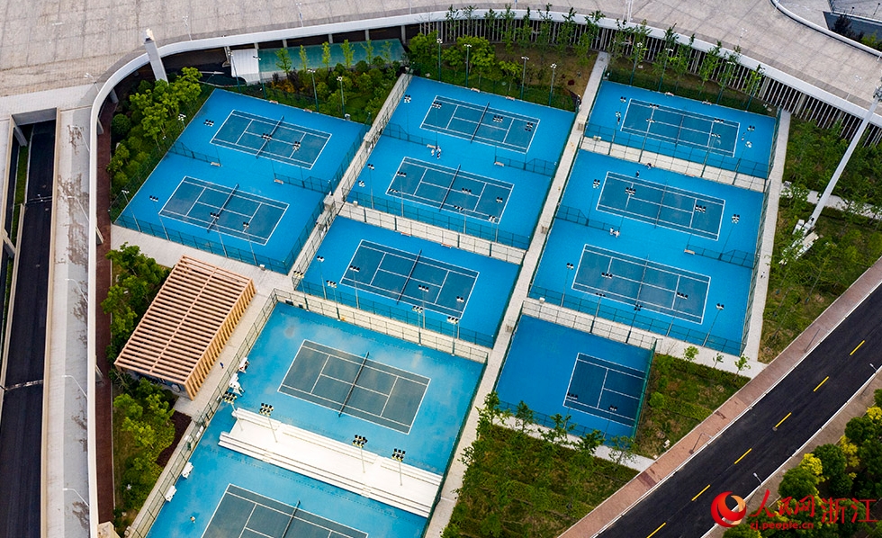 杭州アジア大會會場の「大小蓮花」フィットネス施設(shè)が一般開放　浙江省