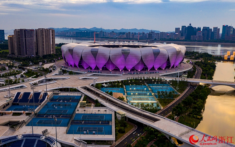 杭州アジア大會(huì)會(huì)場(chǎng)の「大小蓮花」フィットネス施設(shè)が一般開(kāi)放　浙江省