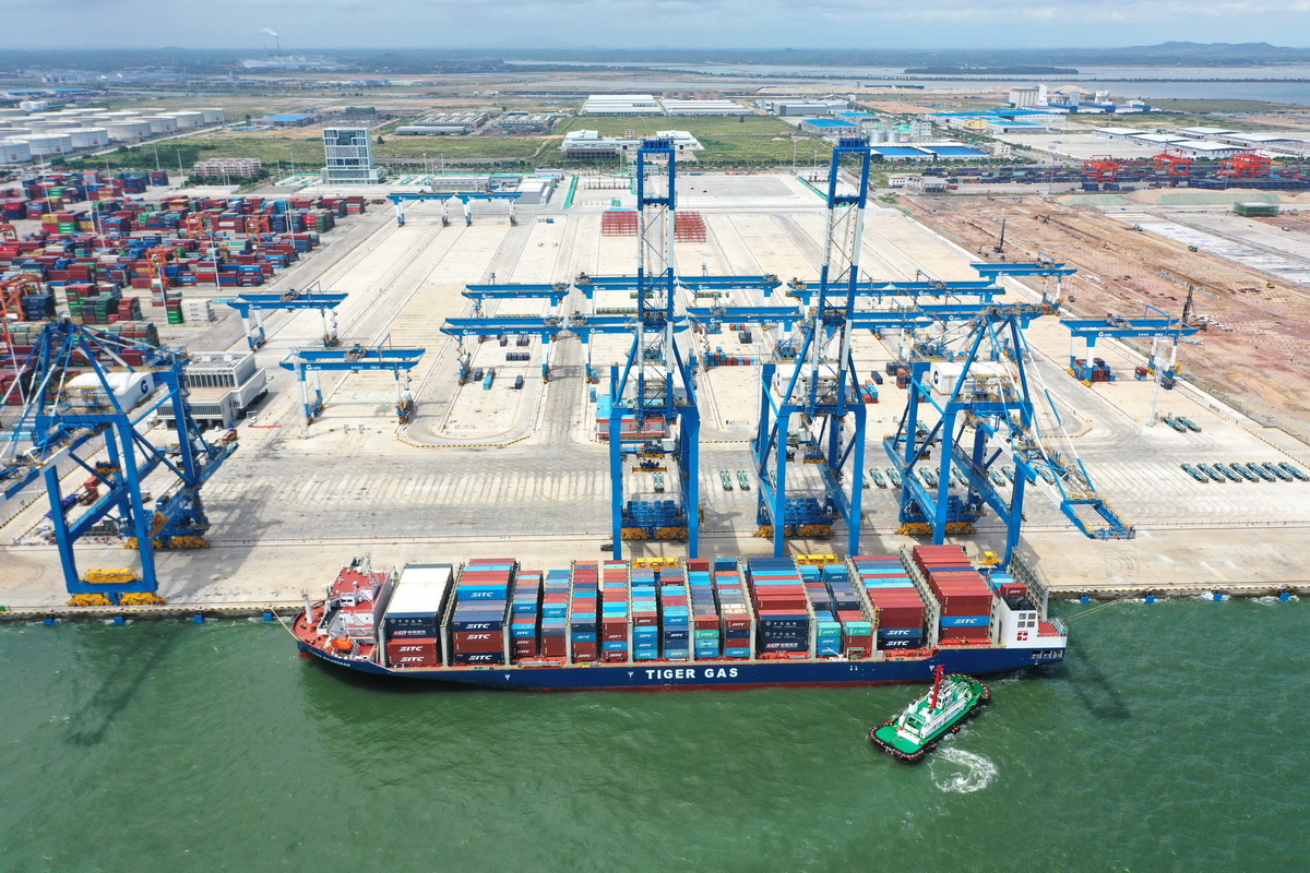 北部灣港欽州自動(dòng)化コンテナターミナルの運(yùn)用スタート　広西