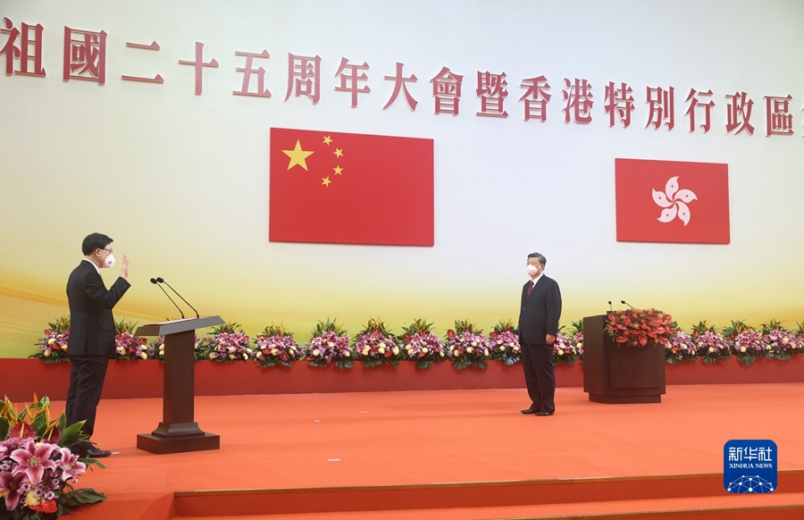 習(xí)近平國家主席「『一國二制度』は長く堅持すべき」