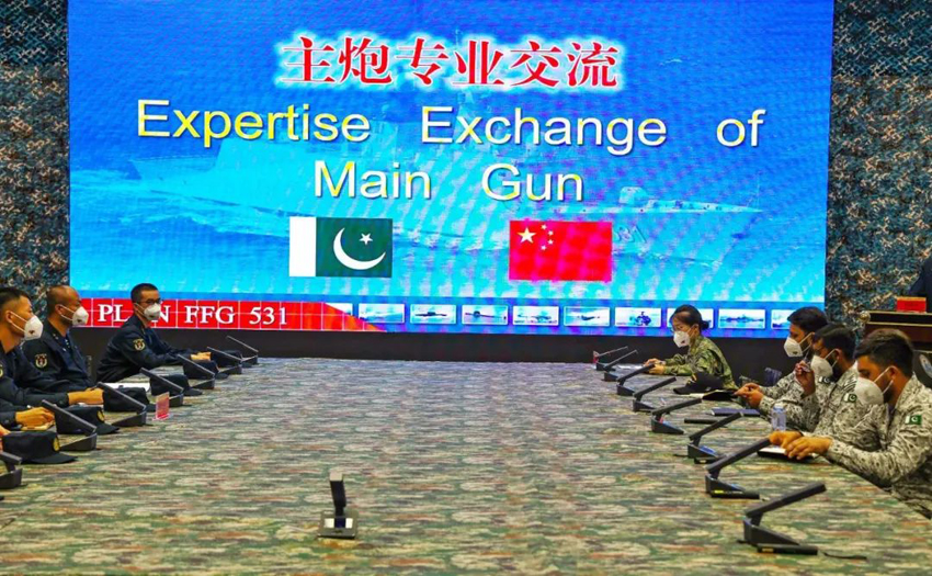 中パ両海軍の合同演習(xí)が実弾演習(xí)段階へ