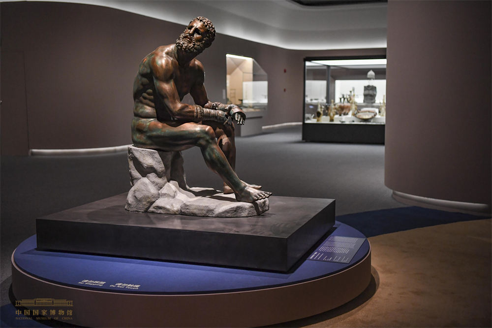 展示されている文化財（撮影?余冠辰/中國國家博物館）。